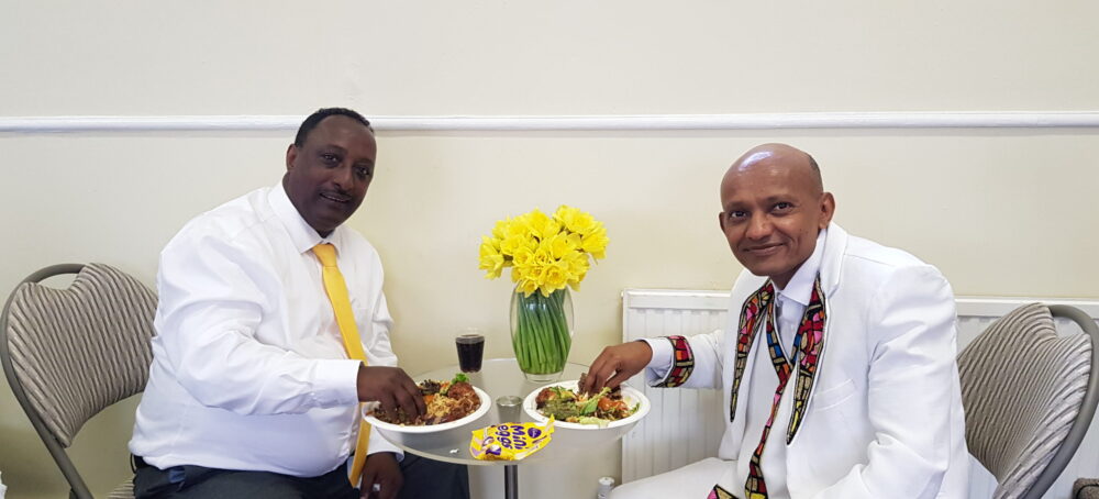 Worship and praise during service