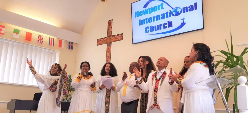 Ethio-Eritrean worship service