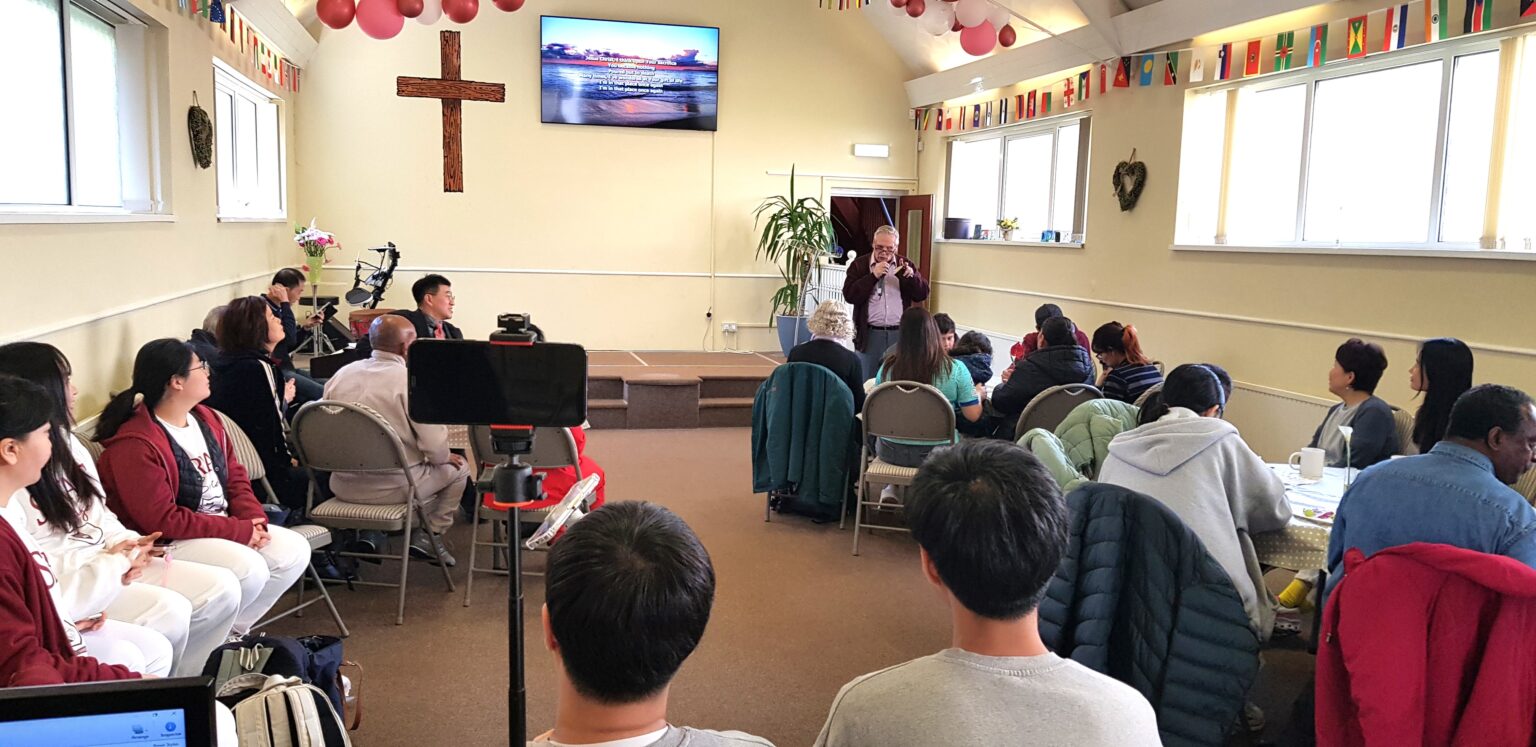 Fellowship time with coffee and refreshments