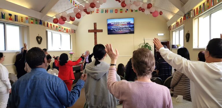 Fellowship time with coffee and refreshments