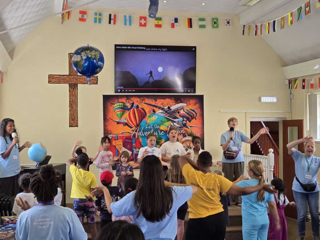 Youth group fellowship time